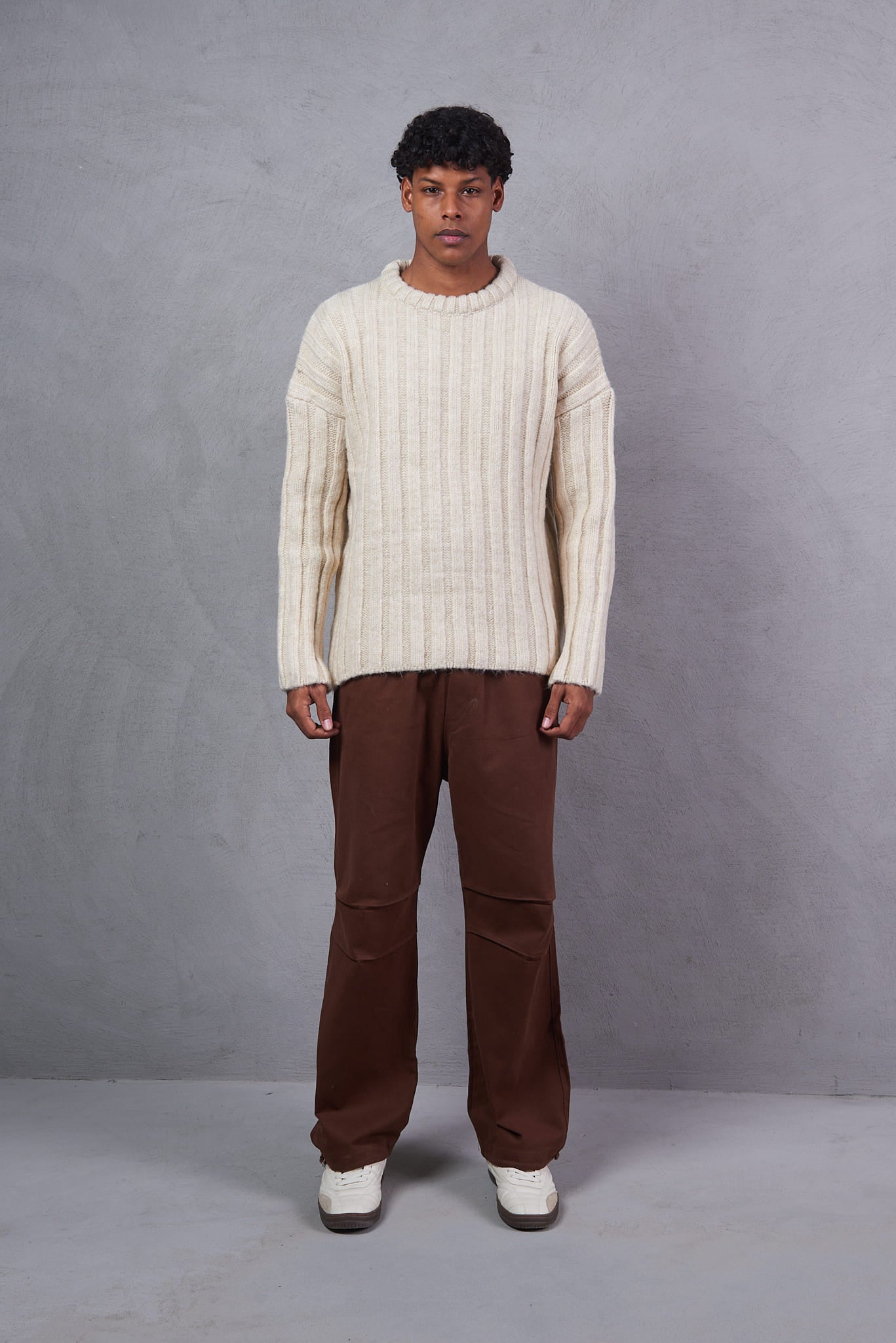 Men's Basic Crew Neck Oversized Sweatshir