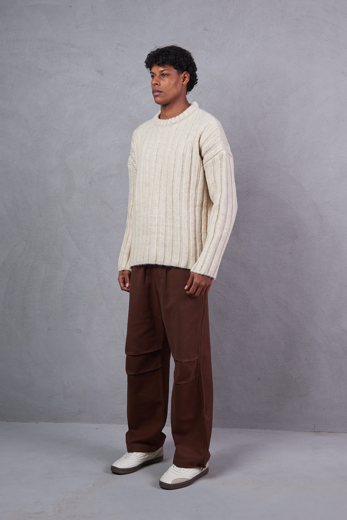 Men's Basic Crew Neck Oversized Sweatshir