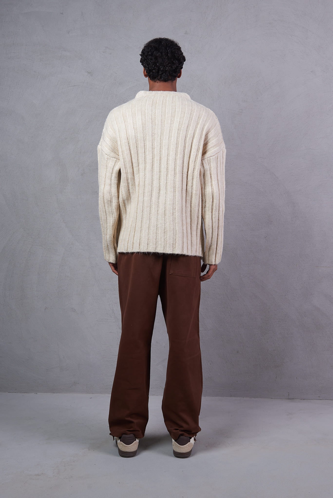 Men's Basic Crew Neck Oversized Sweatshir
