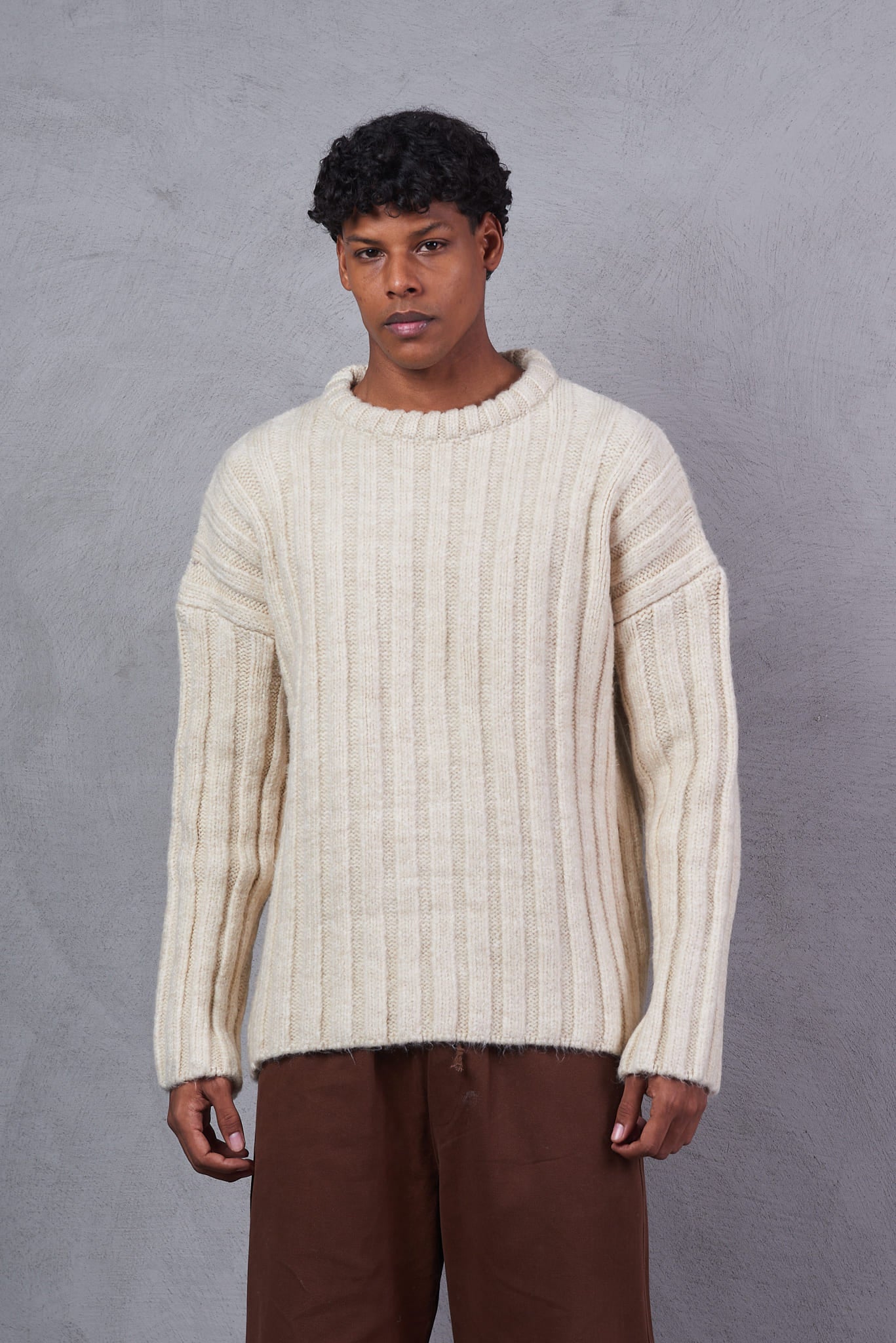 Men's Basic Crew Neck Oversized Sweatshir