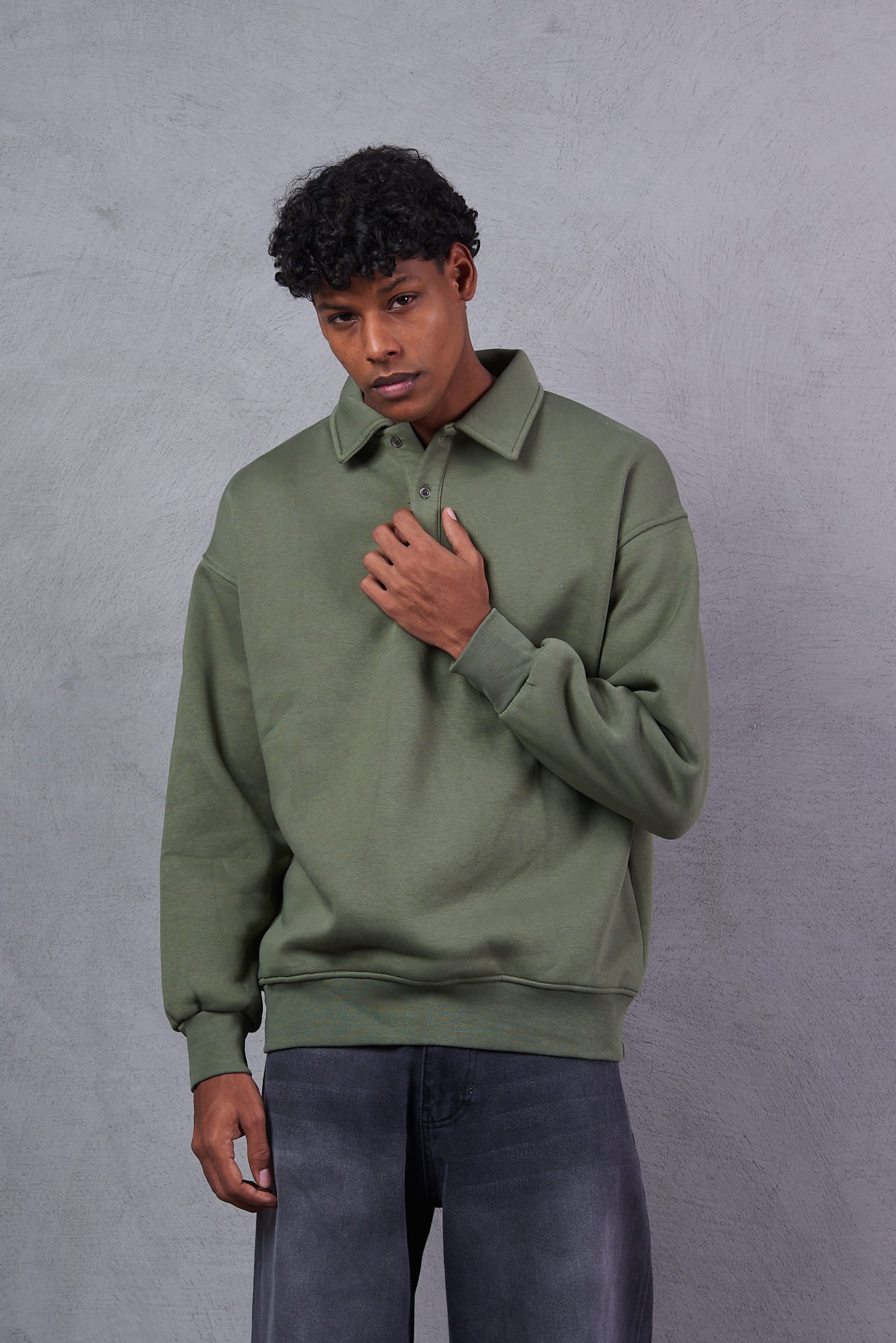 Bright Grey Sweatshirt
