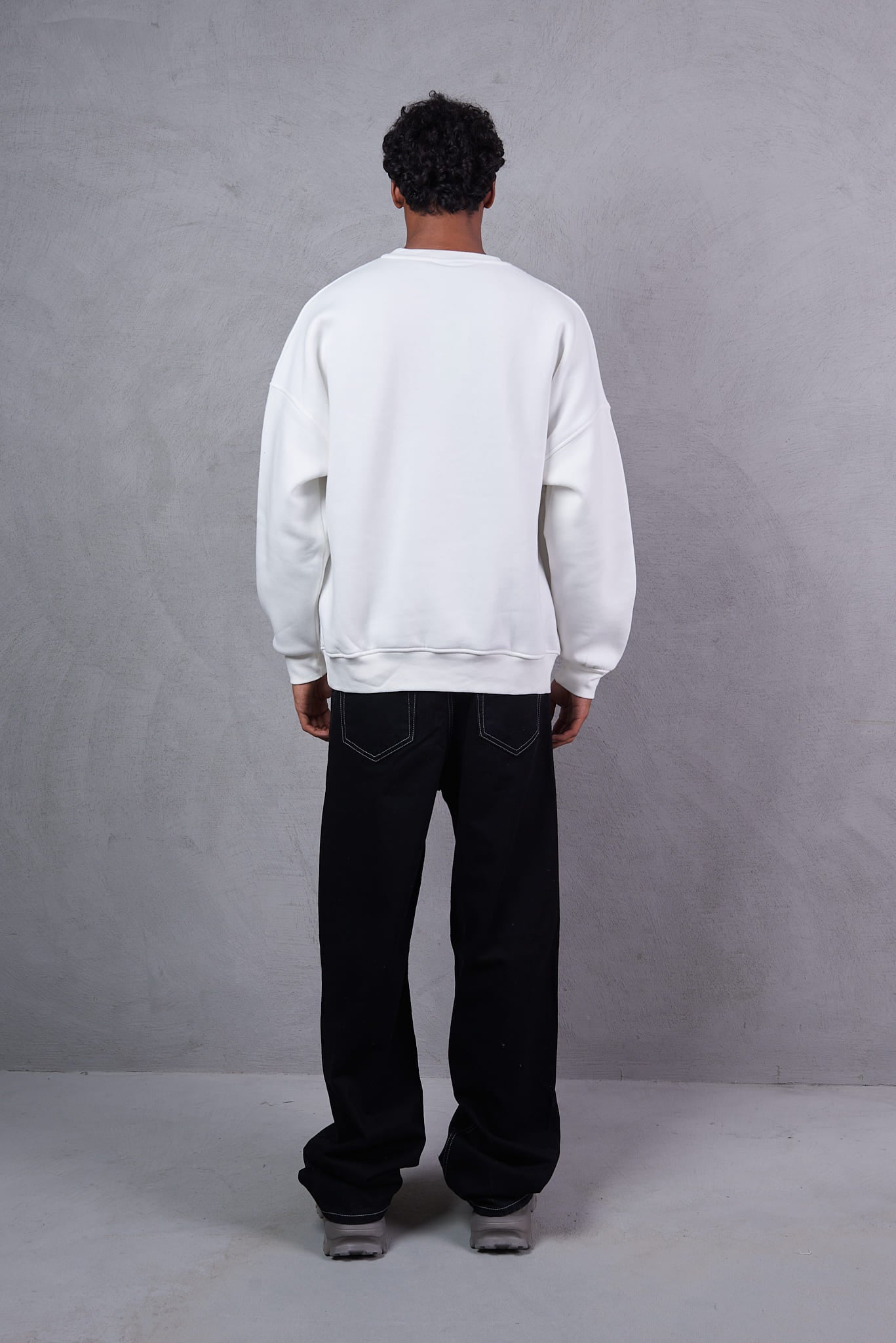 White Sweatshirt Shirt