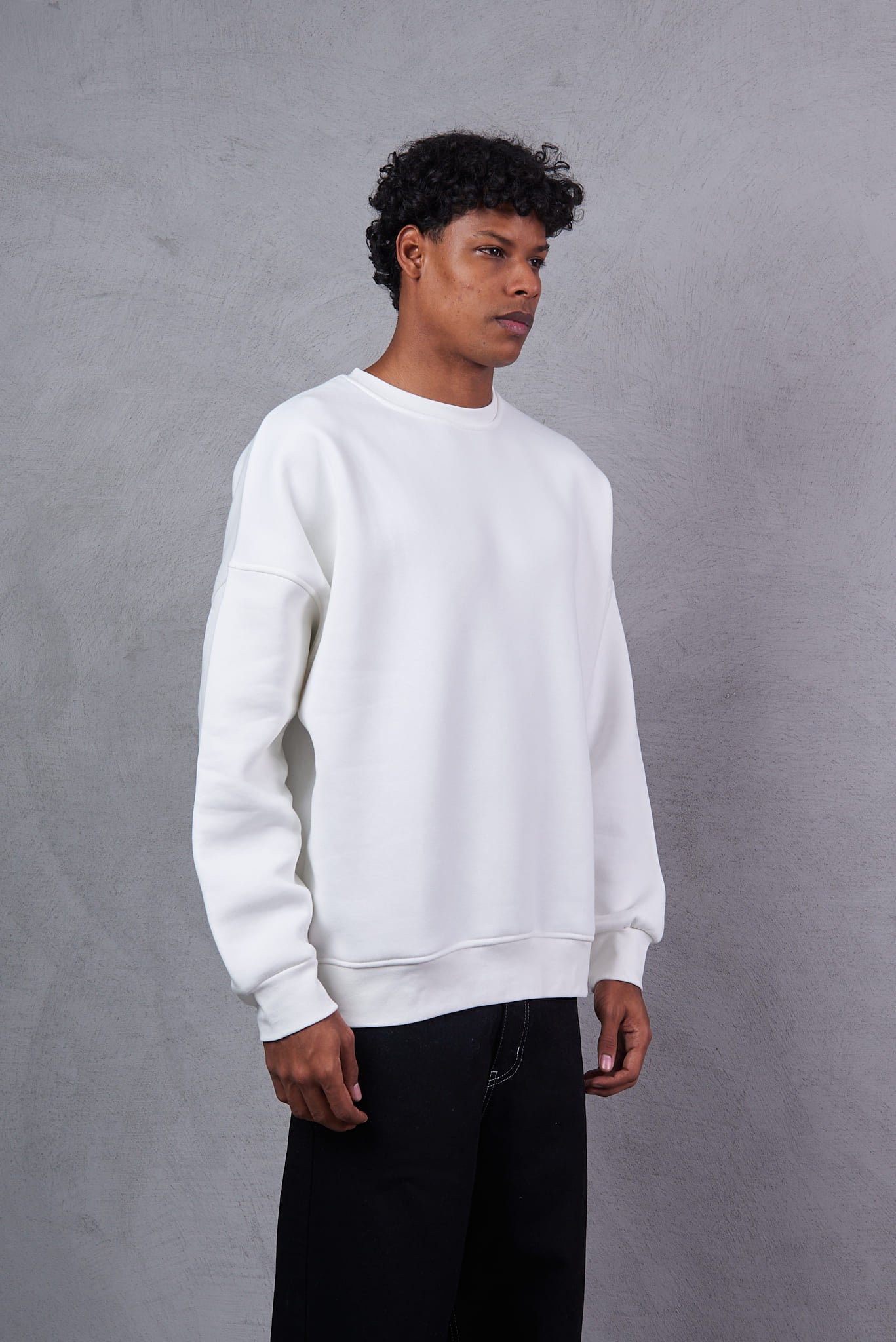 White Sweatshirt Shirt