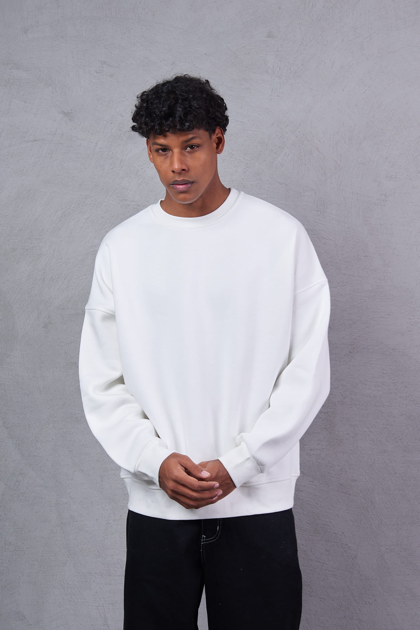 White Sweatshirt Shirt