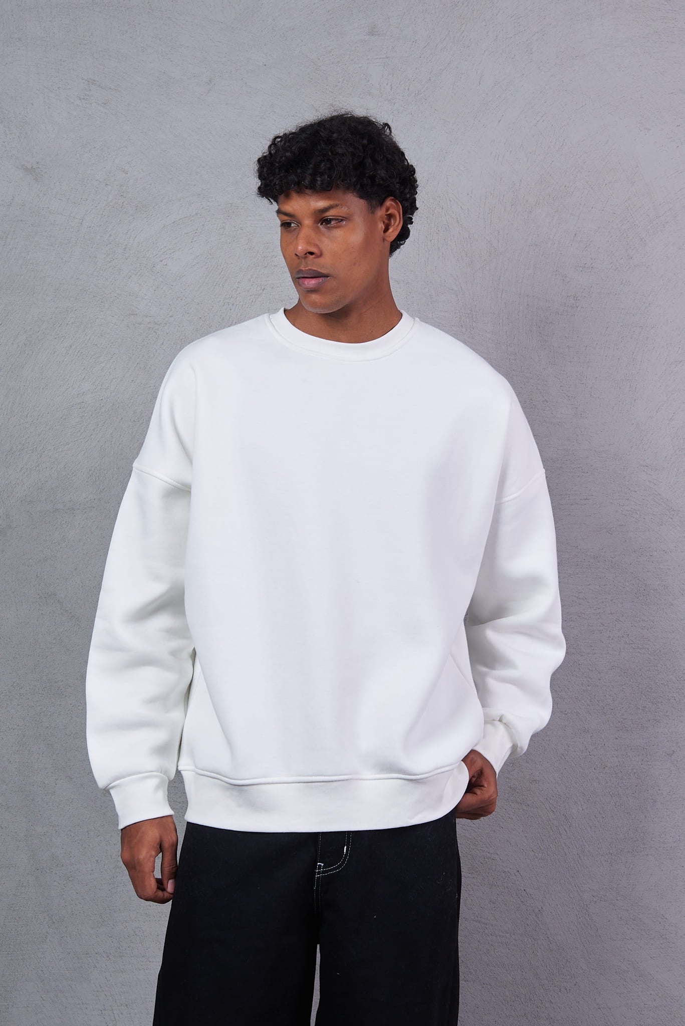 White Sweatshirt Shirt