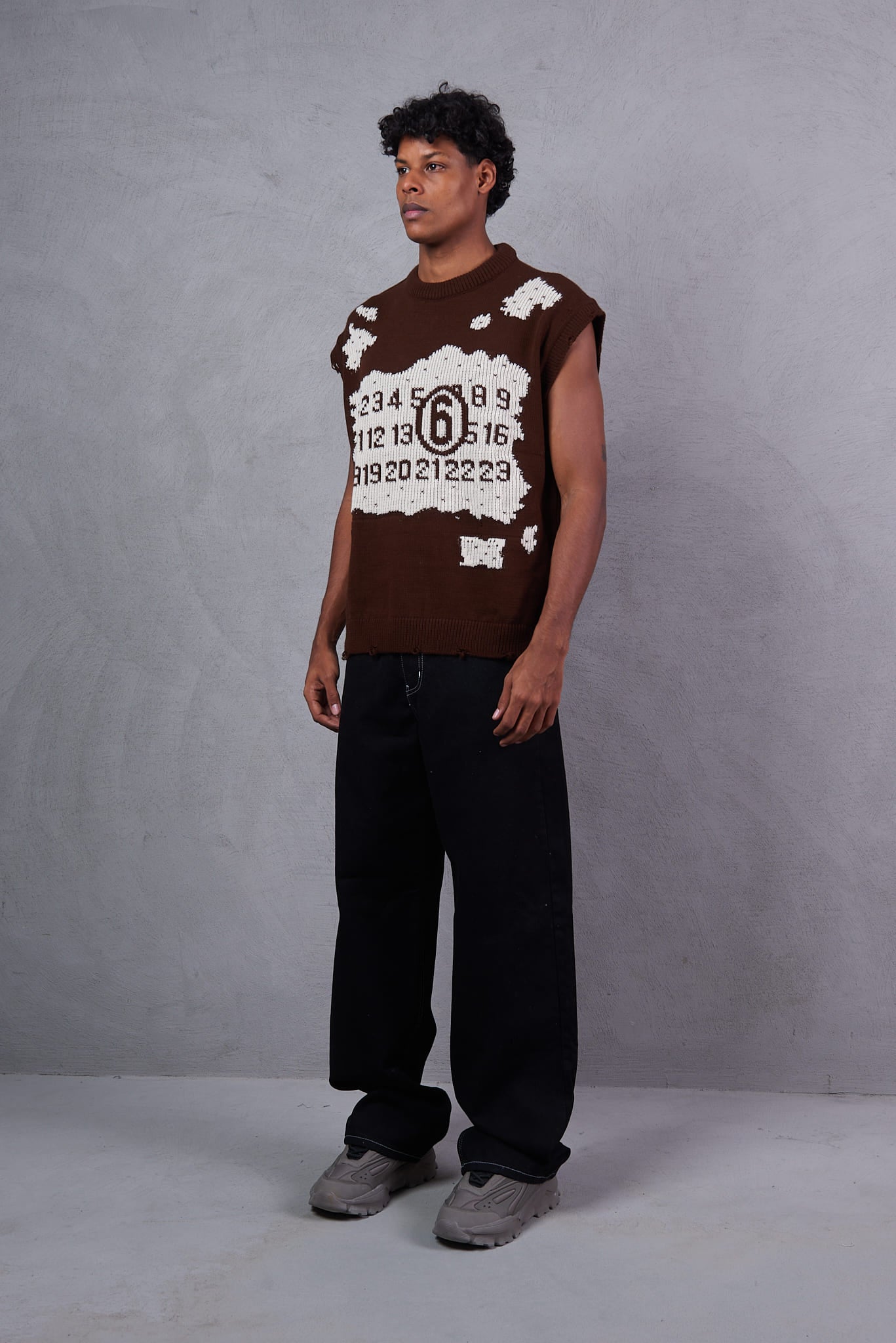 Margiela Gauge Logo Tank Top