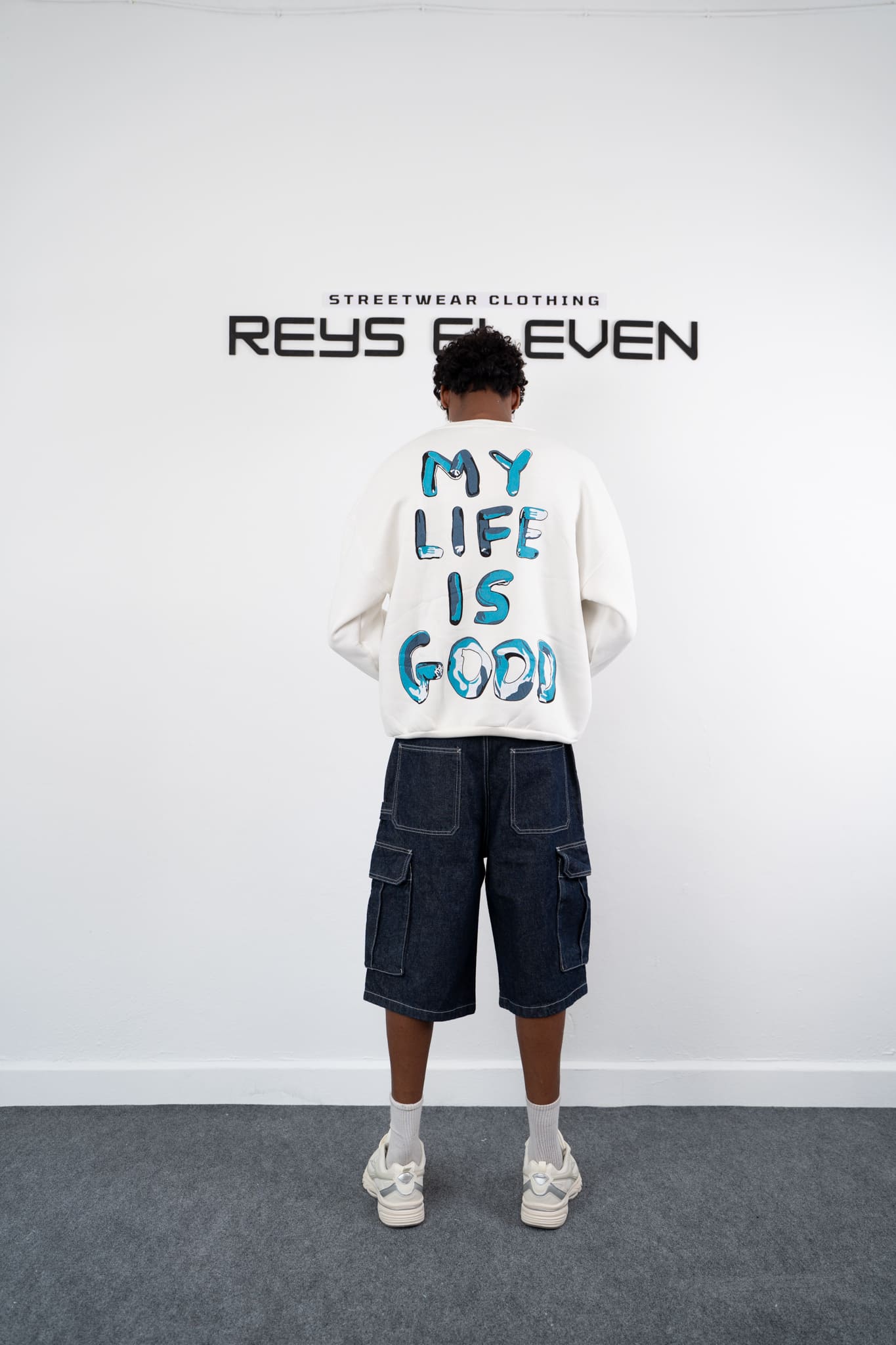 My Life is Good Oversized Hoodie