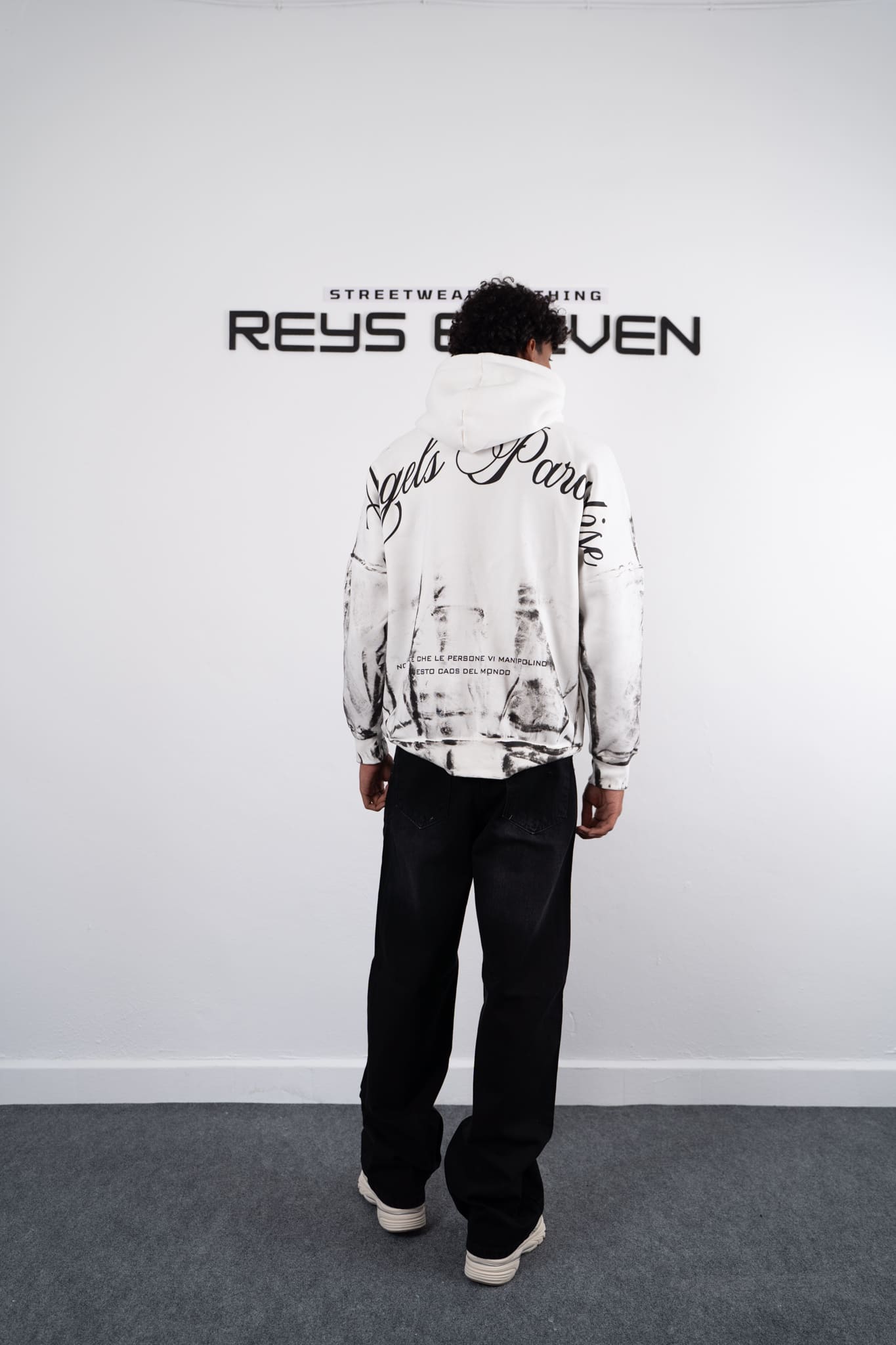 Print Hoodie — Baggy Streetwear Pullover