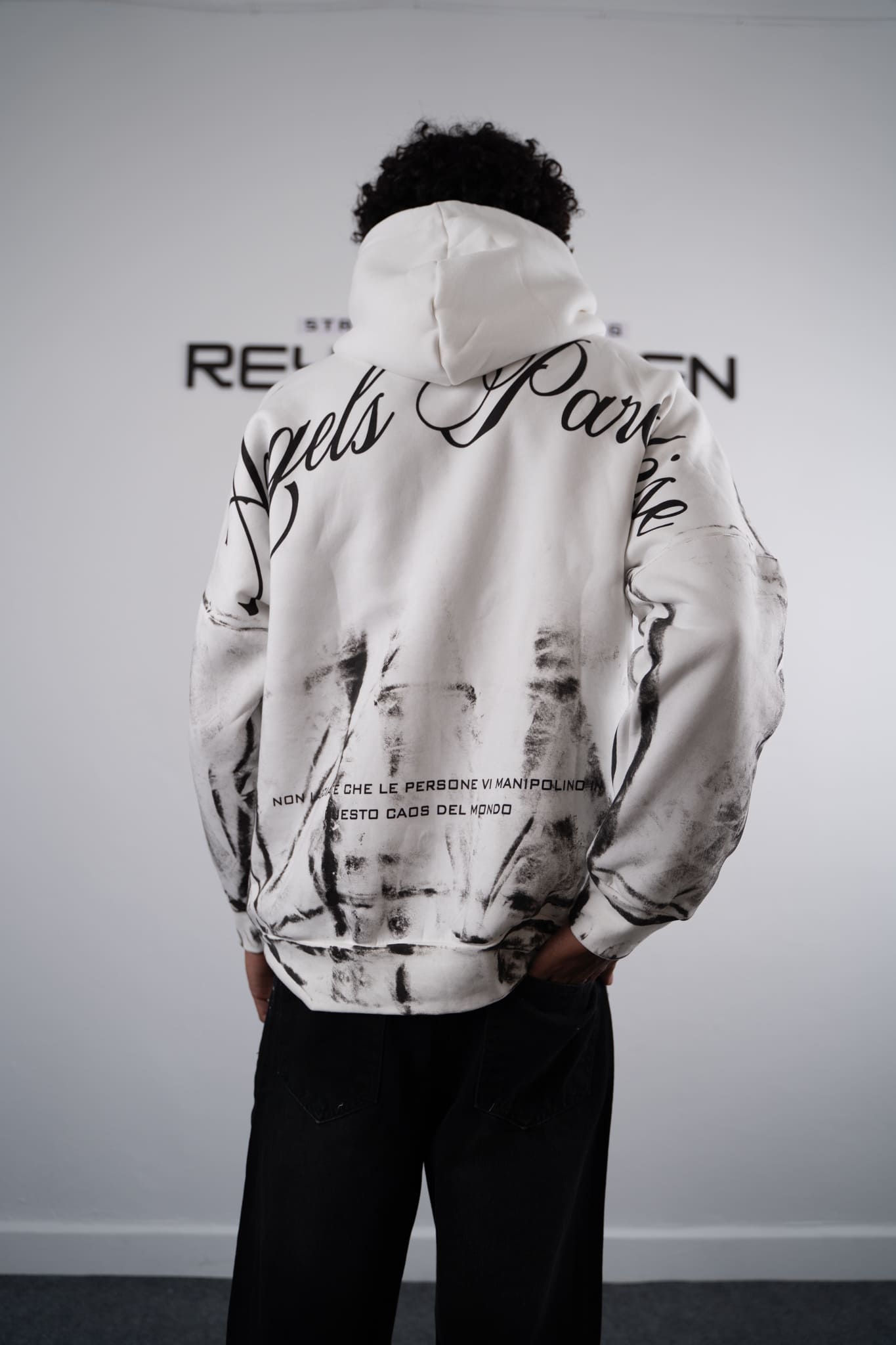 Print Hoodie — Baggy Streetwear Pullover
