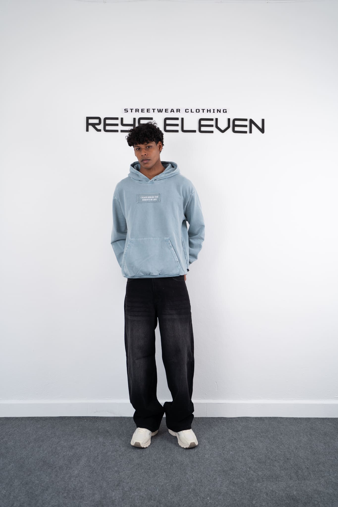 Knit Casual Sport Pullover Hoodie