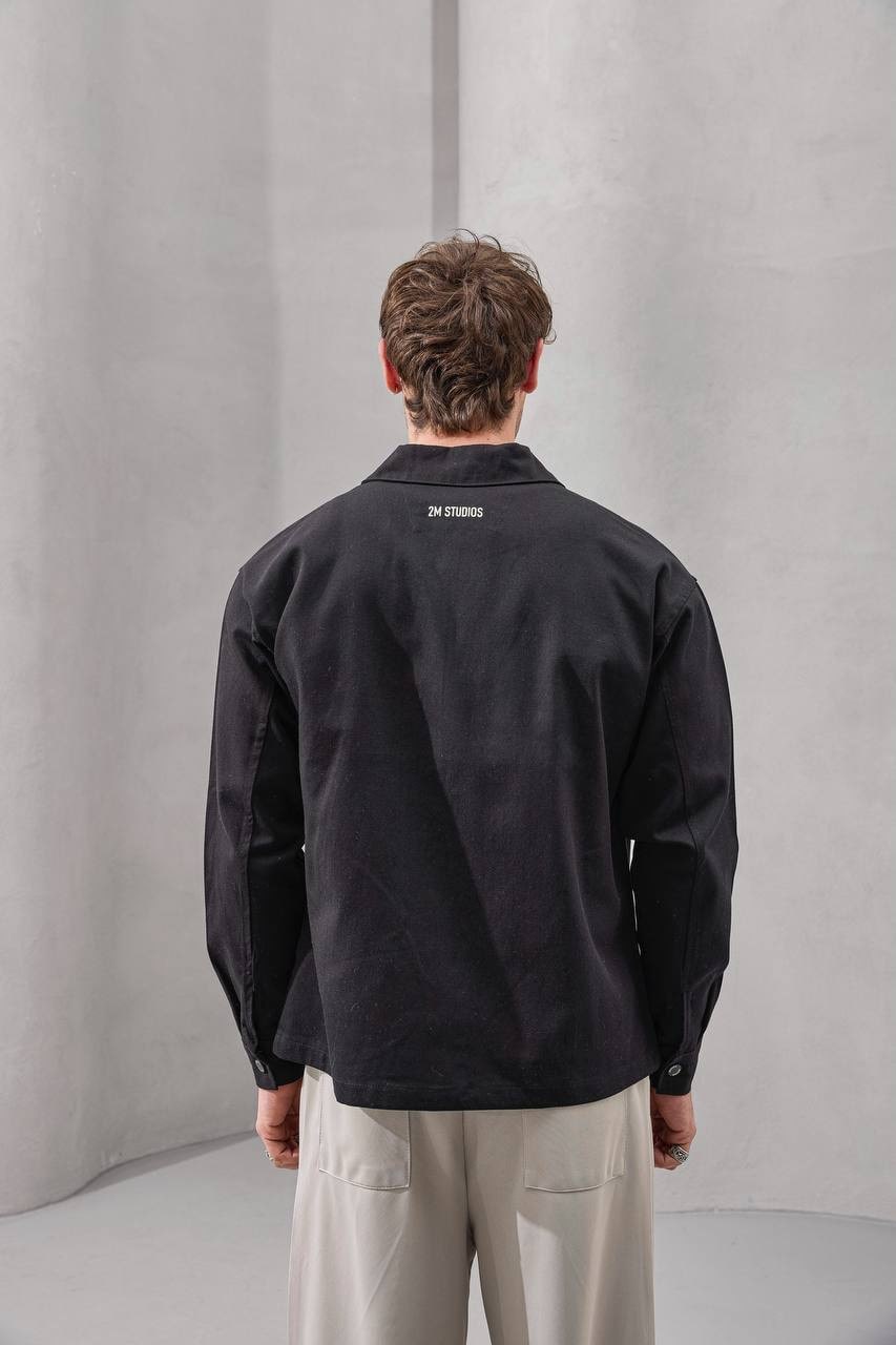 2MState “Freedom Horse” Graphic Zip-Up Jacket – Black Edition
