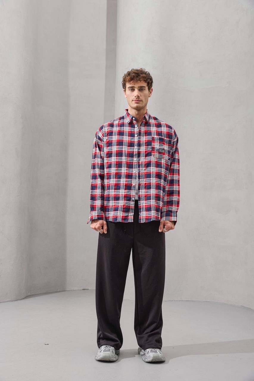 Urban Flannel Check Shirt – Timeless Plaid in Modern Comfort