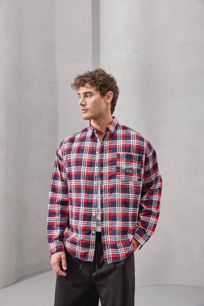 Urban Flannel Check Shirt – Timeless Plaid in Modern Comfort