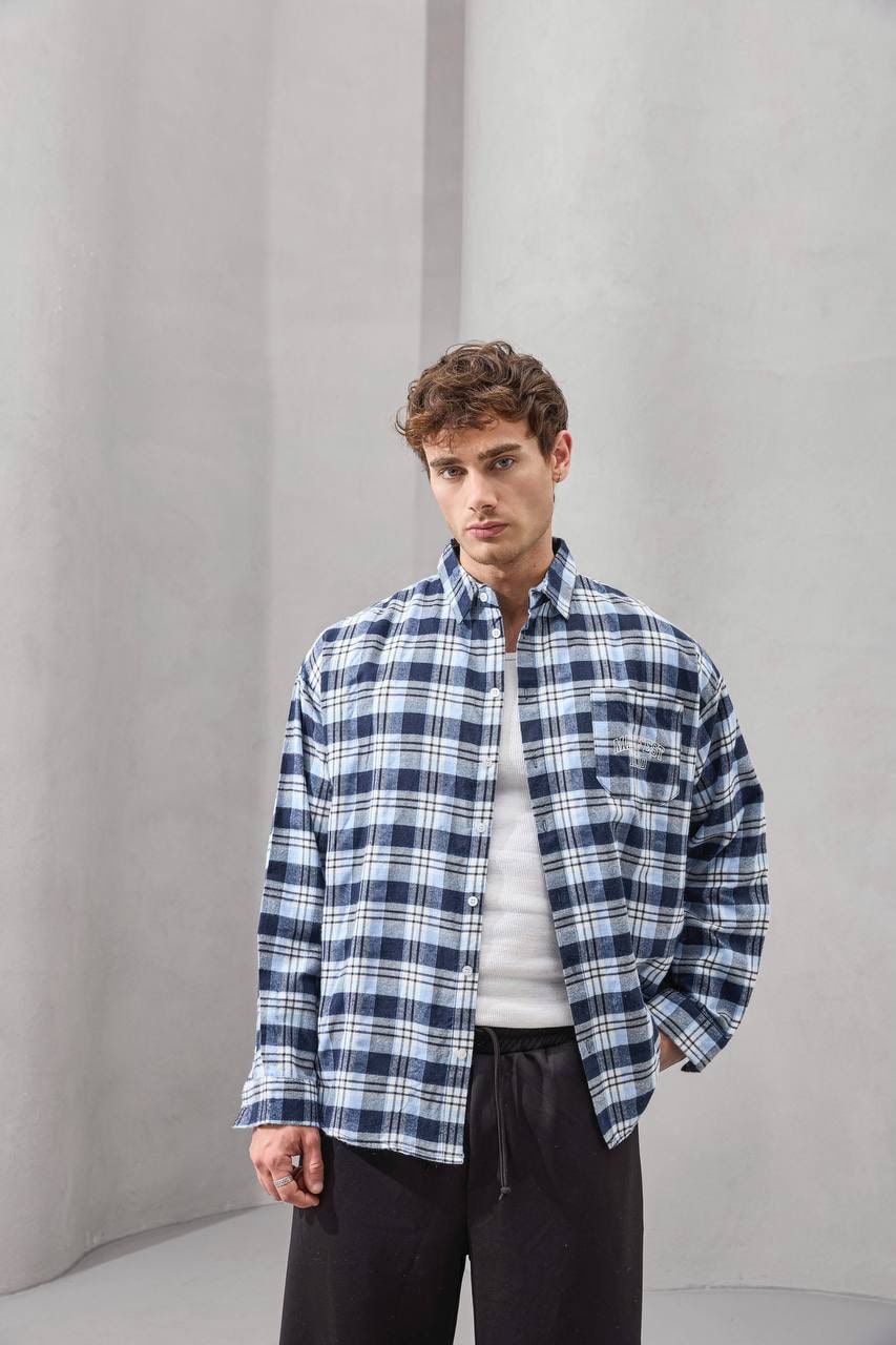 Urban Flannel Check Shirt – Timeless Plaid in Modern Comfort