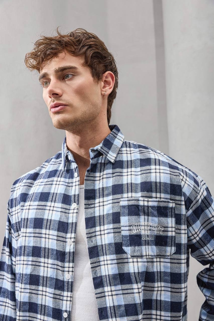 Urban Flannel Check Shirt – Timeless Plaid in Modern Comfort