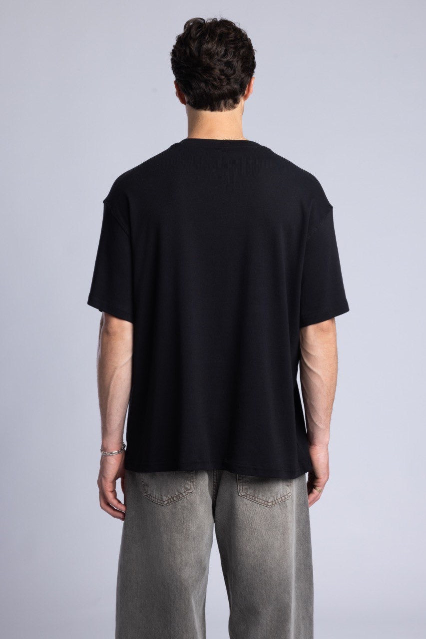 Black Relaxed T-Shirt
