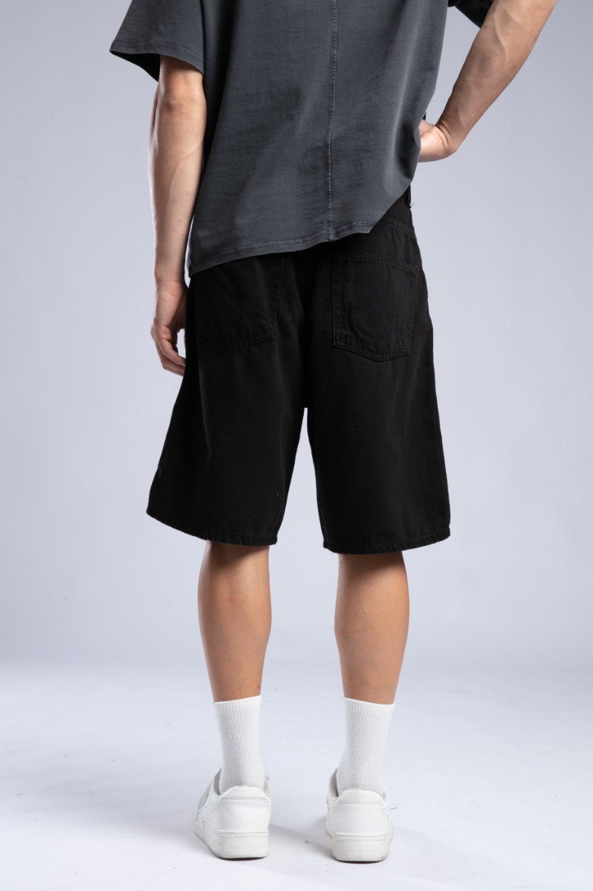Charcoal Oversized Short Sleeve Casual T-Shirt Men