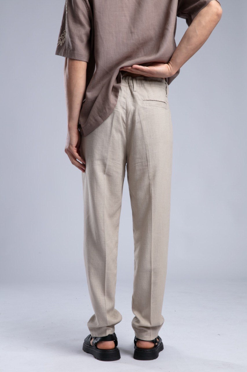 Men’s Linen Drawstring Pants – Lightweight Casual Style