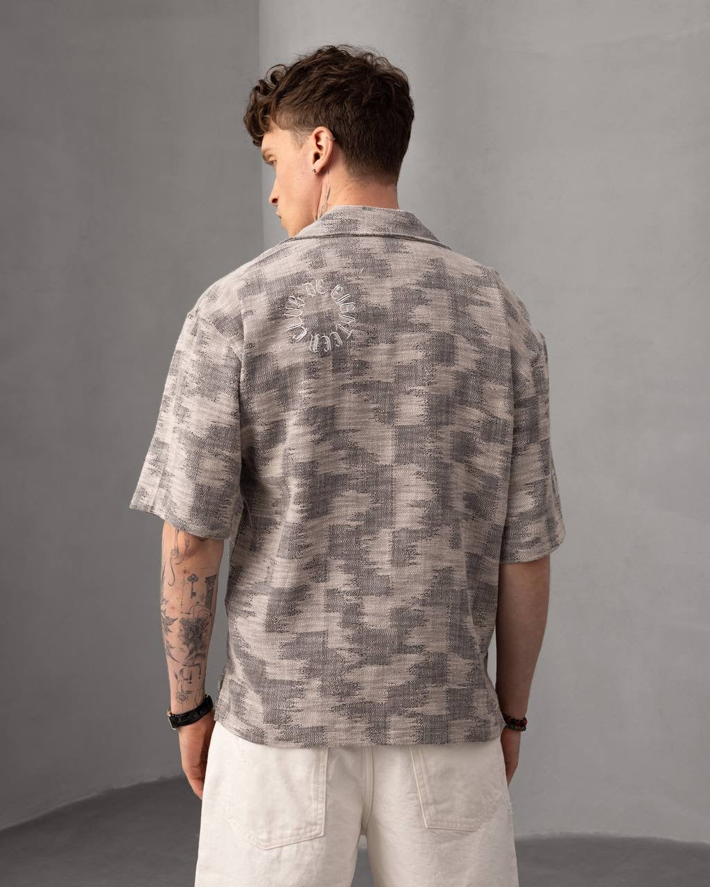 Off Life Button-Up Shirt – Men's Casual Short Sleeve