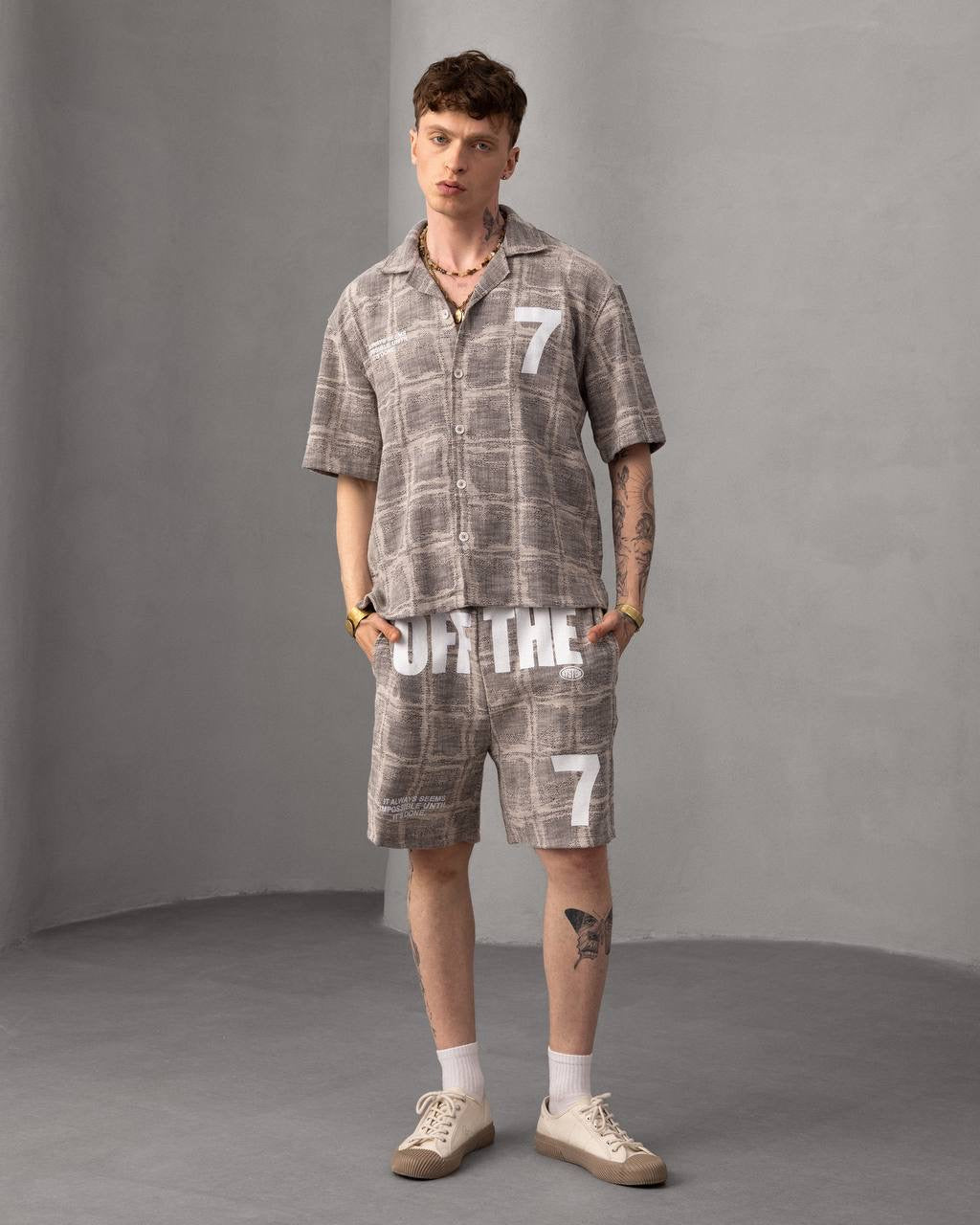 Graphic Shirt & Shorts Set