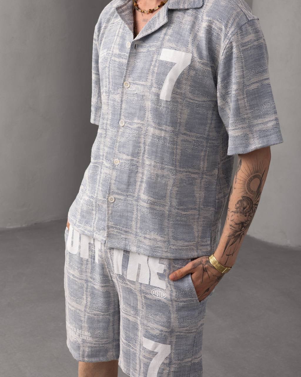 Graphic Shirt & Shorts Set