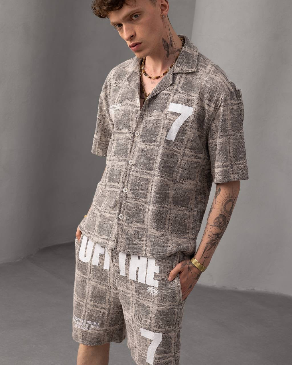 Graphic Shirt & Shorts Set