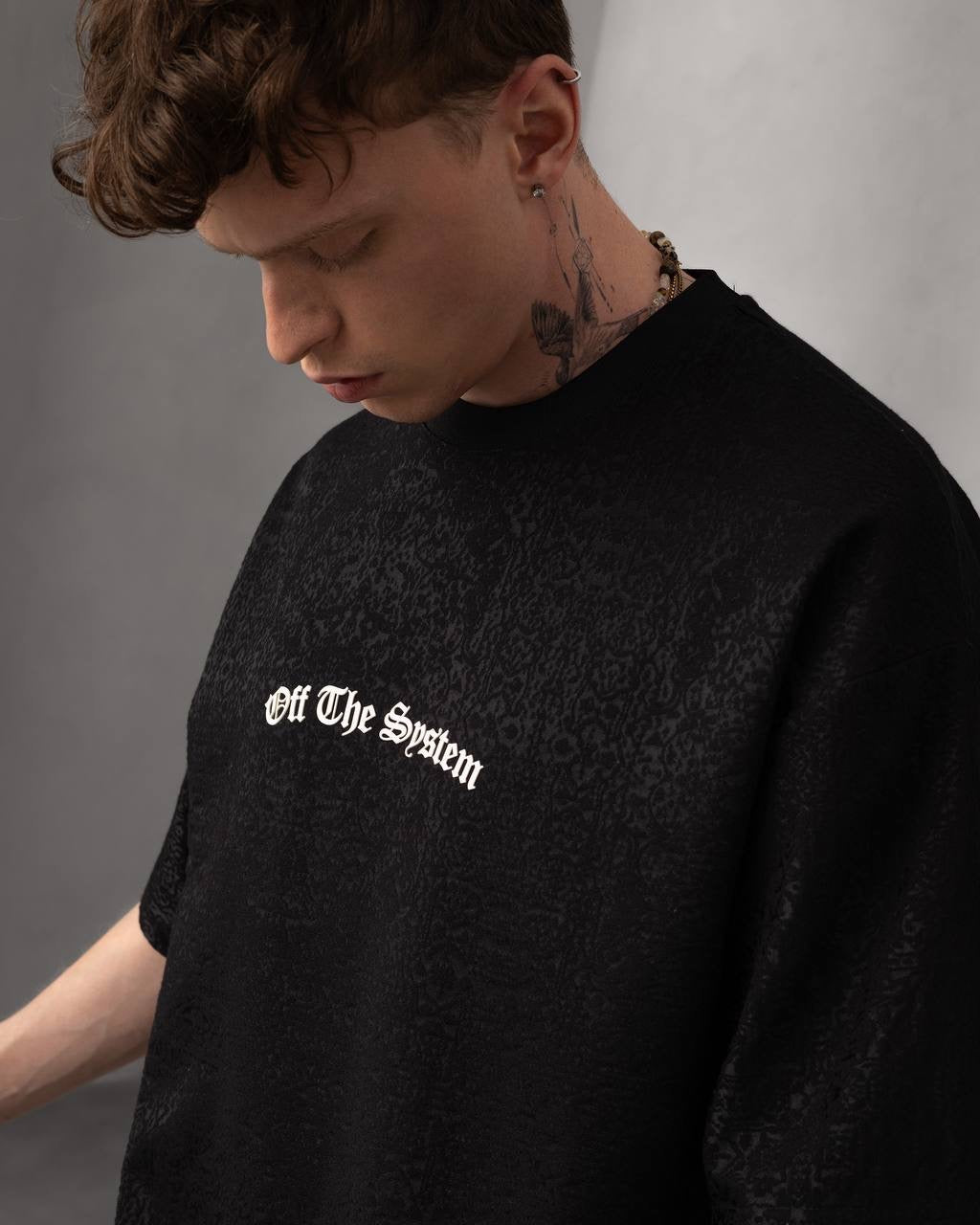 The System Oversized Graphic Streetwear Tee Shirt