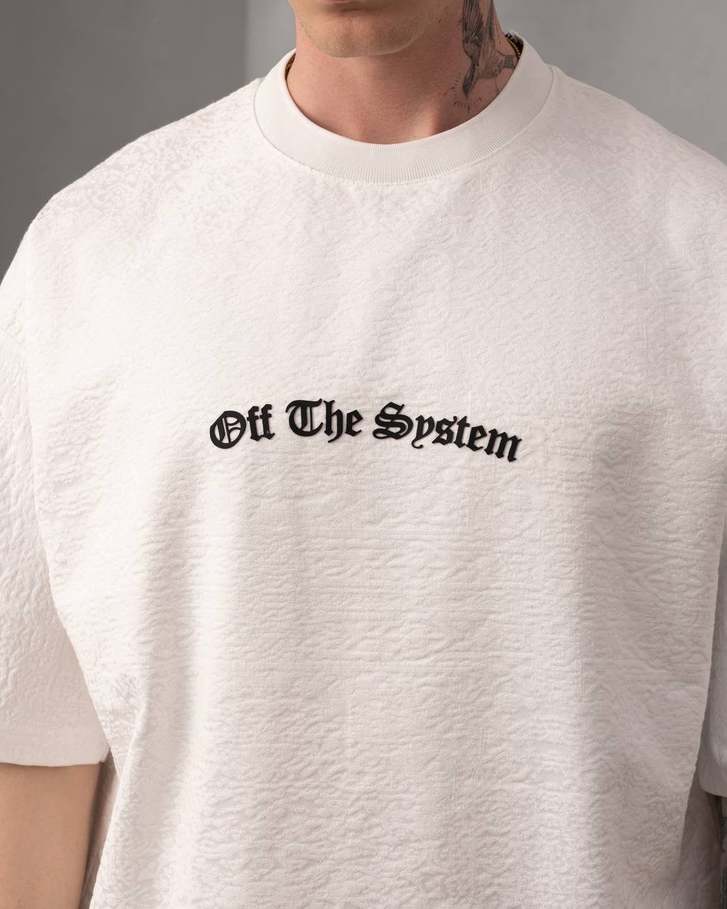 The System Oversized Graphic Streetwear Tee Shirt