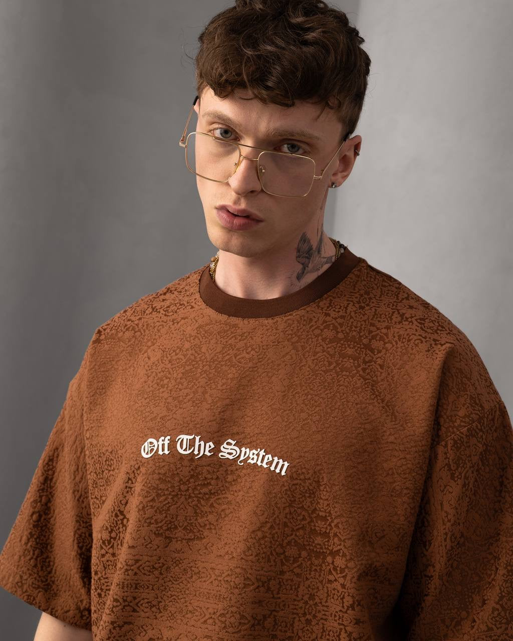 The System Oversized Graphic Streetwear Tee Shirt