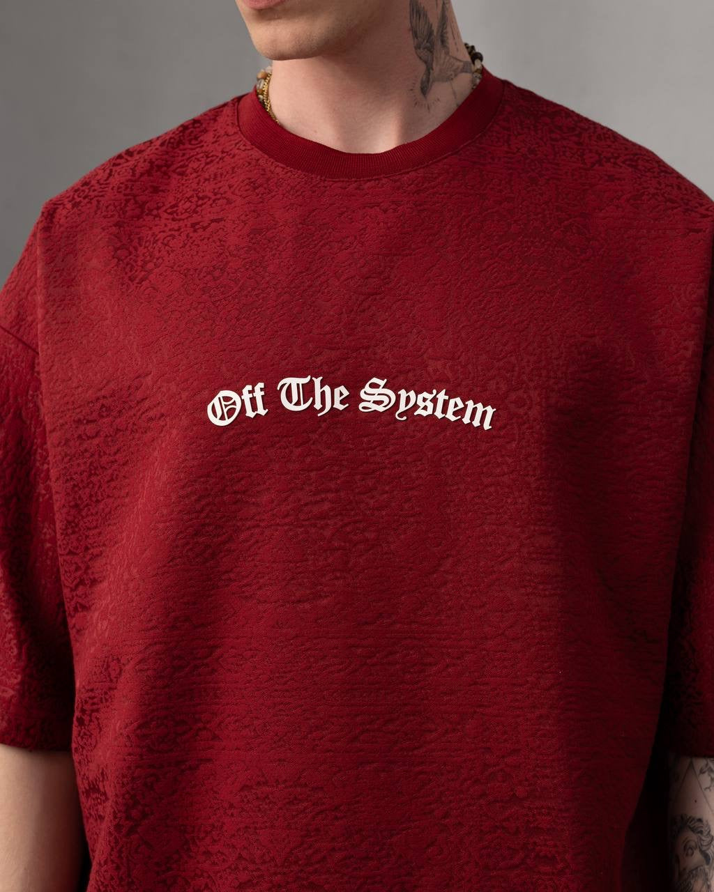 The System Oversized Graphic Streetwear Tee Shirt