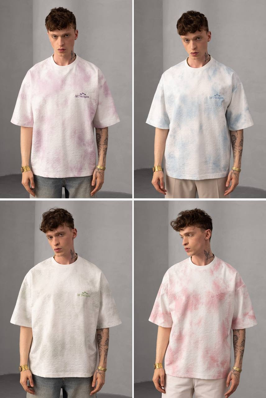 Tie-Dye Oversized Colorful Streetwear Tee Shirt