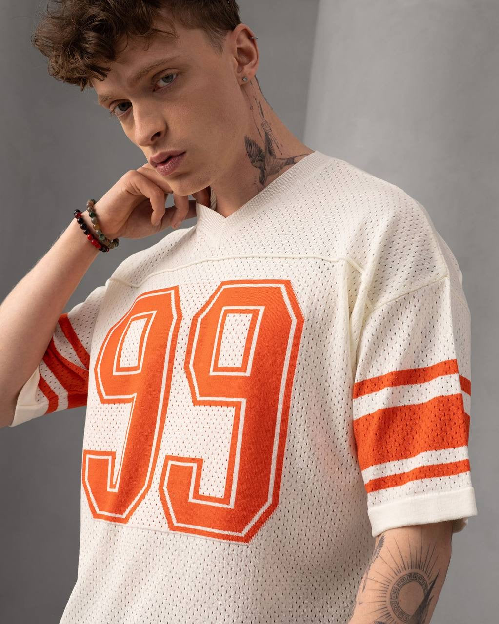 Oversized Football casual style Jersey