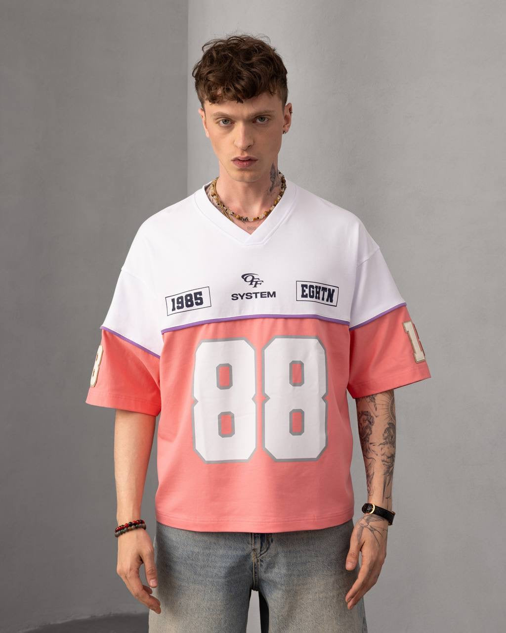 Men's Sporty Jersey Short Sleeve T-Shirt
