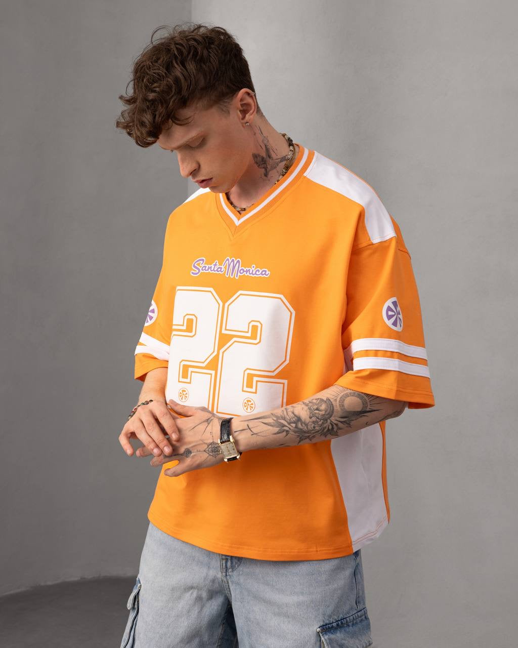 Men’s Sports Shirt with bold graphics and a relaxed fit