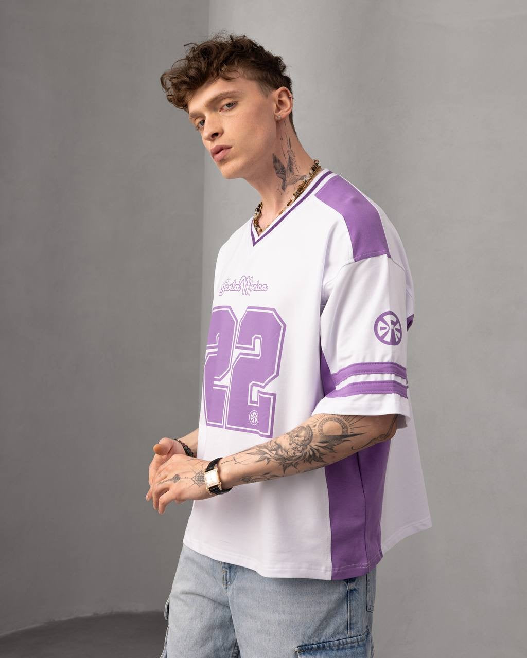 Men’s Sports Shirt with bold graphics and a relaxed fit