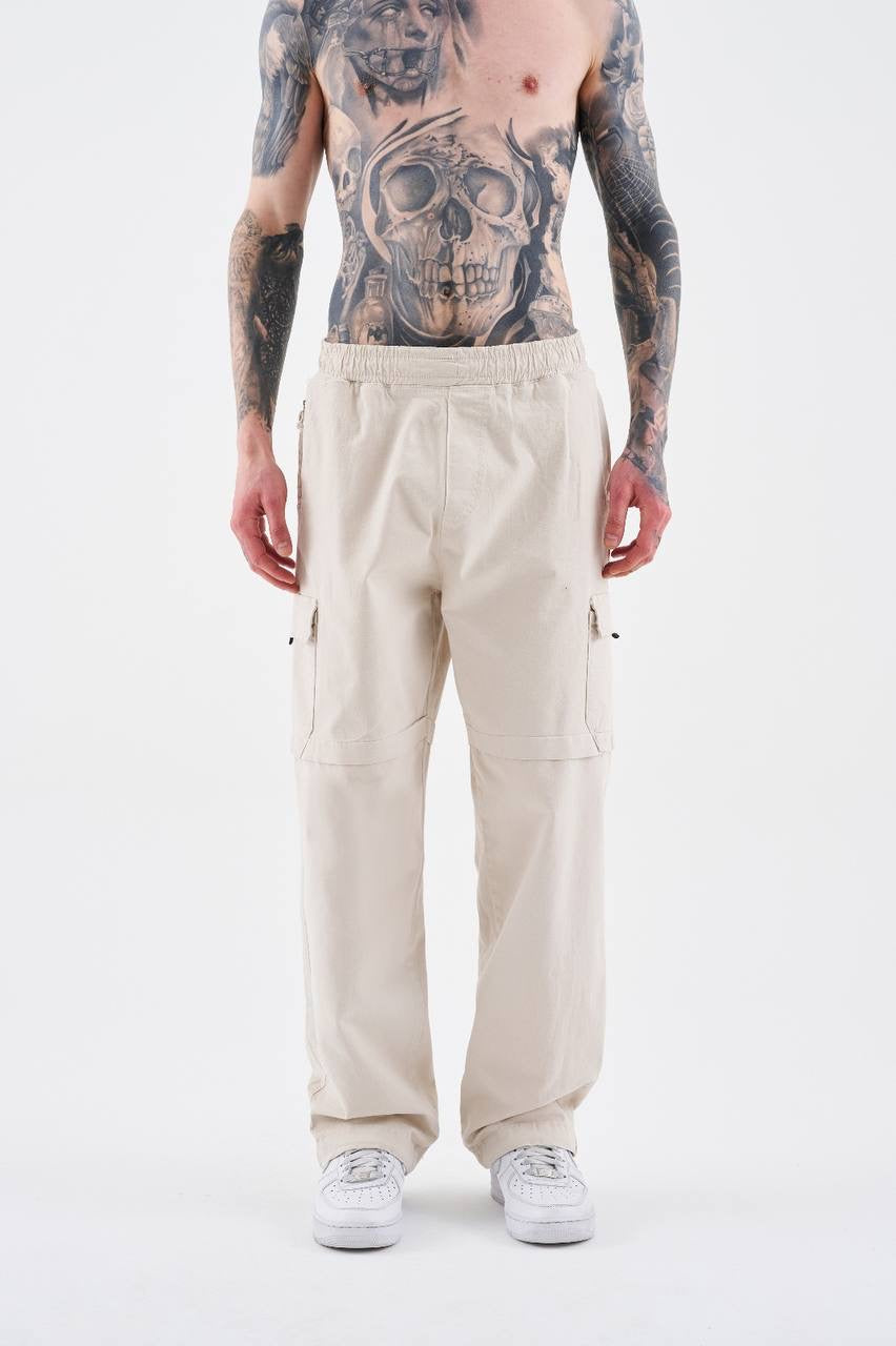 Men’s Relaxed Fit Denim Cargo Pants