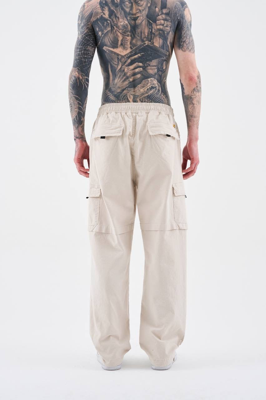 Men’s Relaxed Fit Denim Cargo Pants
