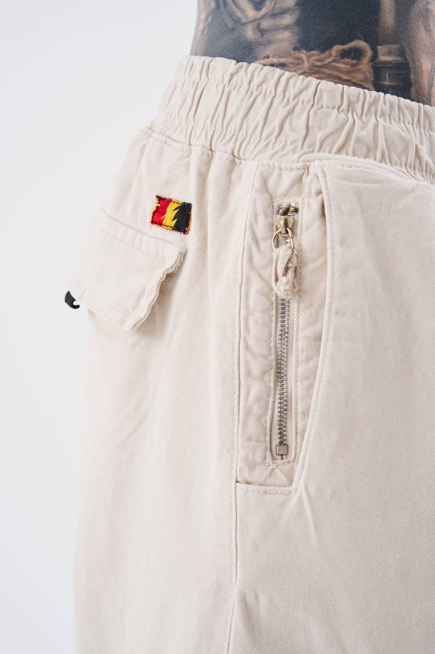 Men’s Relaxed Fit Denim Cargo Pants