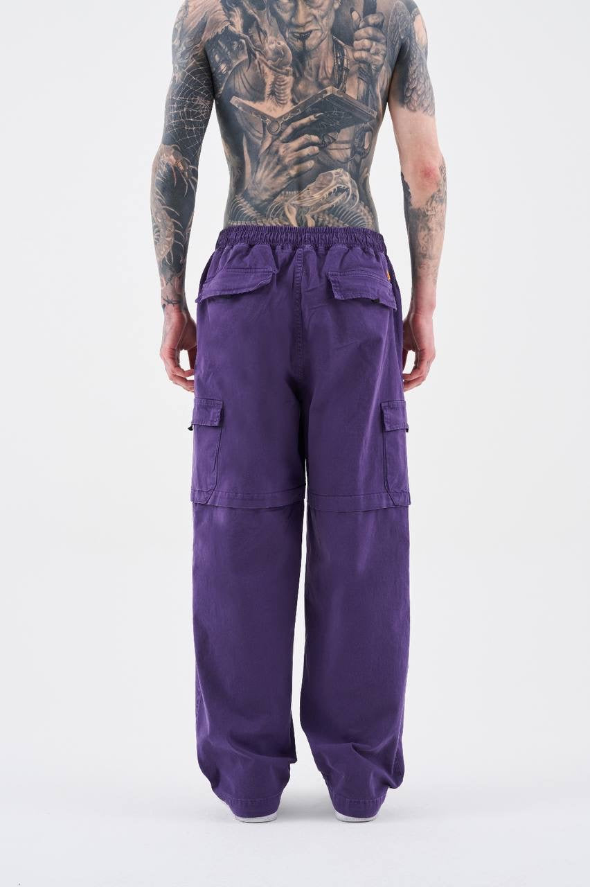 Men’s Utility Fit Denim Cargo Trousers