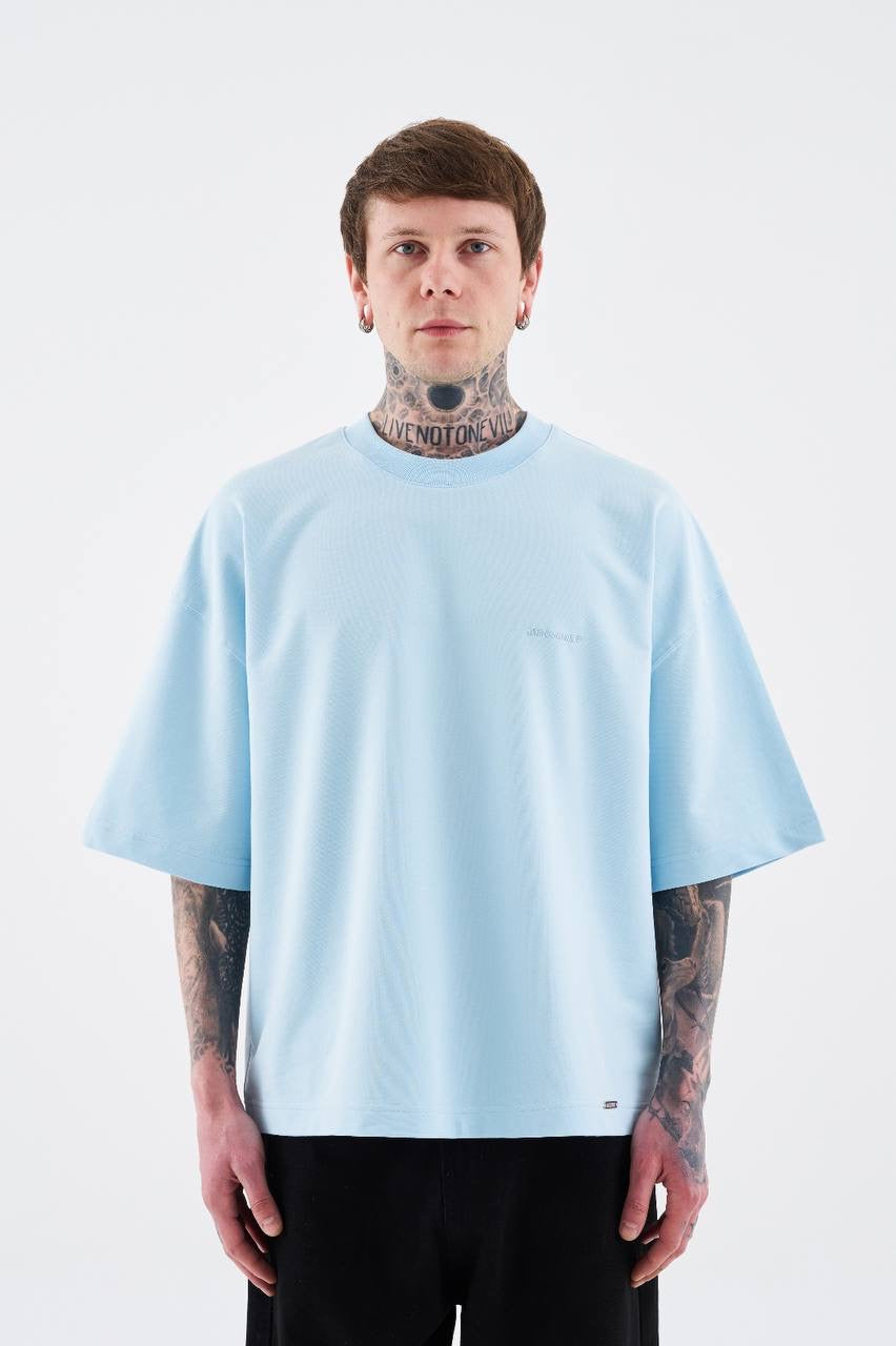 Men’s Minimalist Boxy Fit Short Sleeve T-Shirt