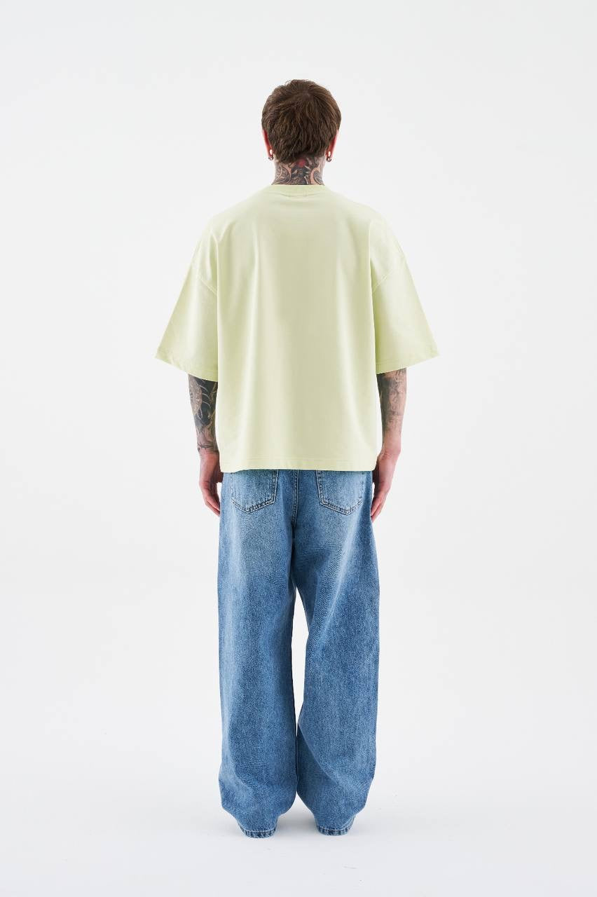 Men's Boxy Fit Short Sleeve T-Shirt in Soft Cotton