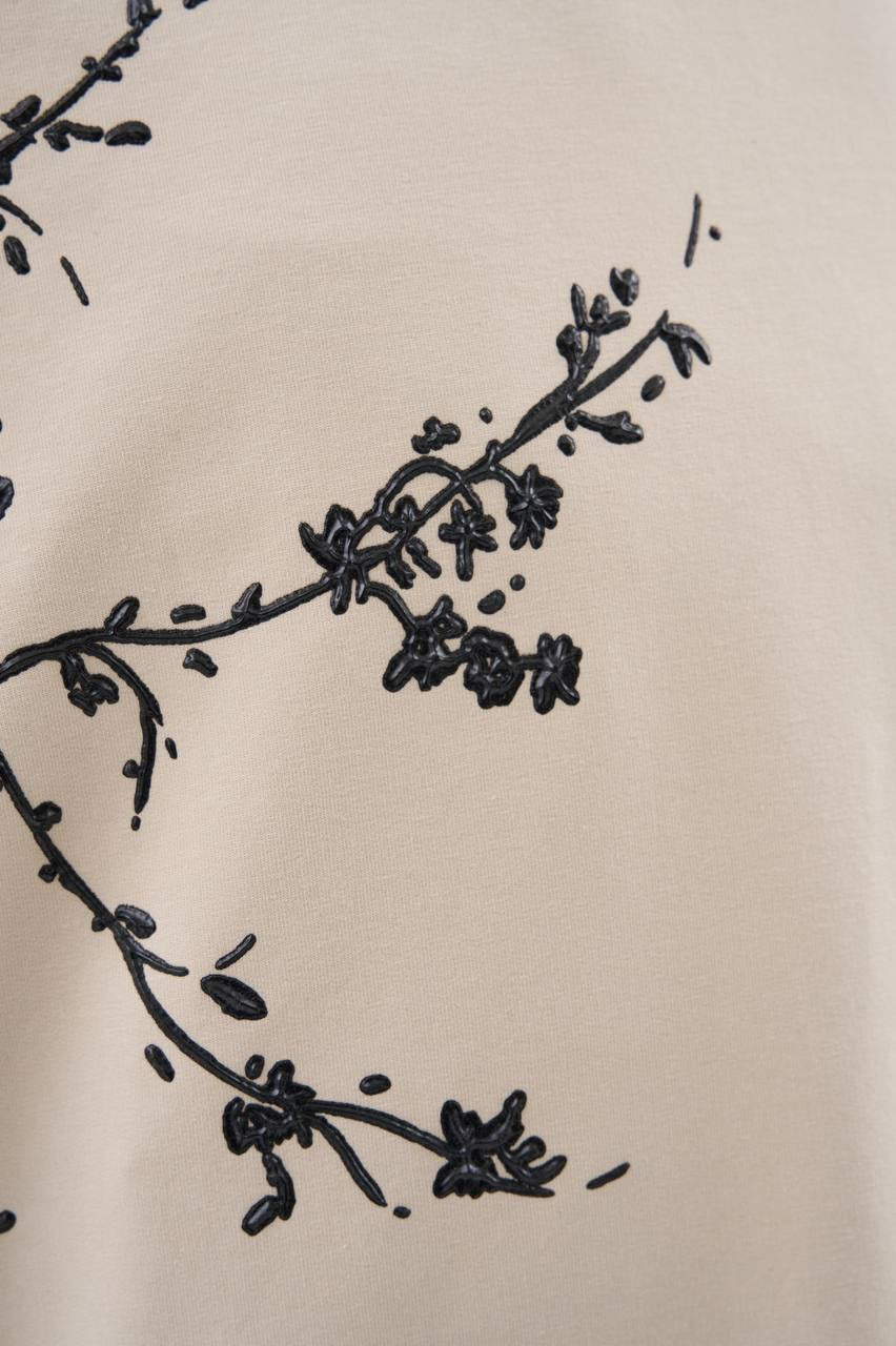 Men’s Boxy Fit Colibri Graphic Short Sleeve T-Shirt in Soft Cotton