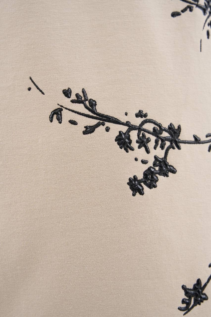 Men’s Boxy Fit Colibri Graphic Short Sleeve T-Shirt in Soft Cotton