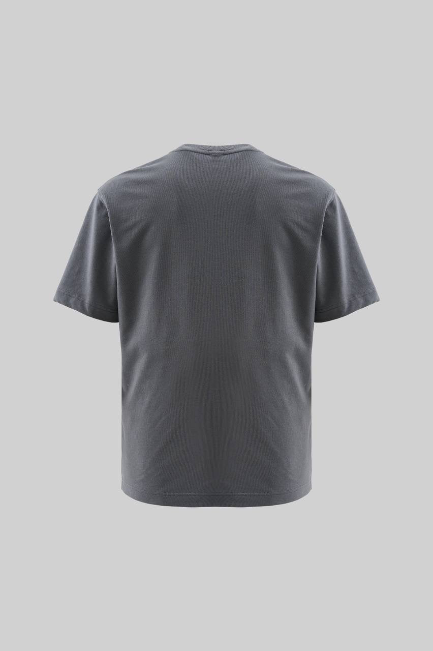 Men's Boxy Fit Short Sleeve T-Shirt in Soft Cotton-Jersey