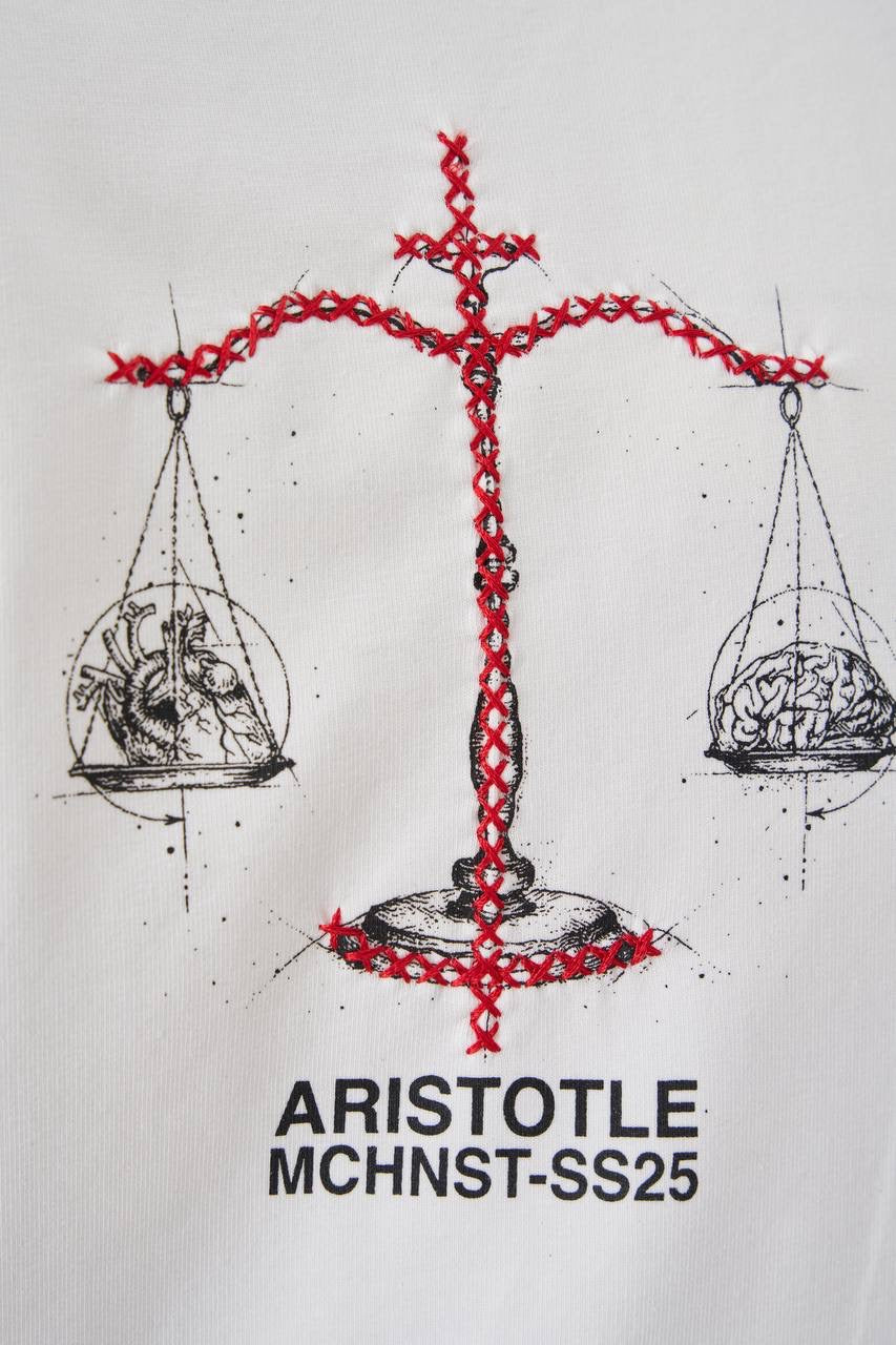 Men's Boxy Fit Short Sleeve Laced T-Shirt in Soft Cotton