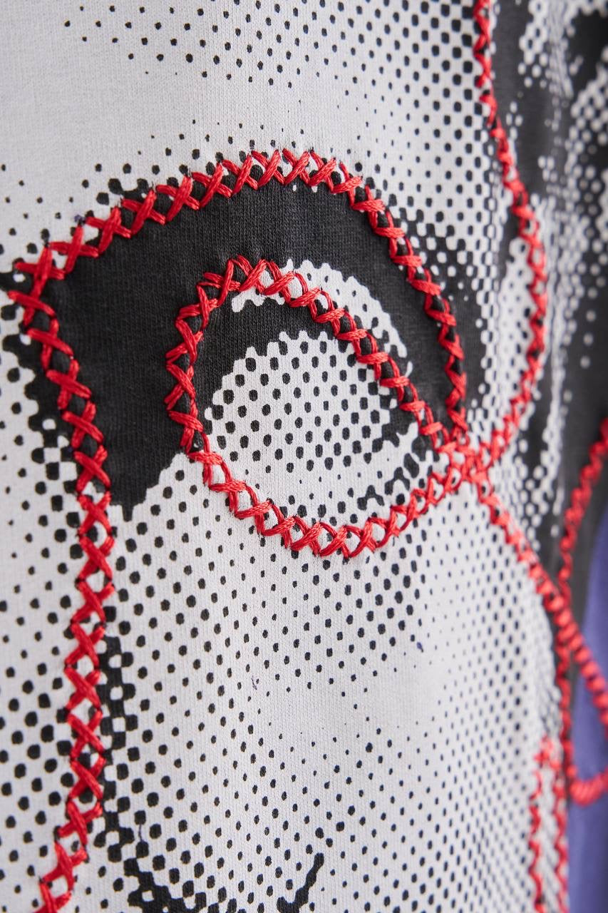 Men's Boxy Fit Short Sleeve T-Shirt in Navy Blue Soft  Cotton