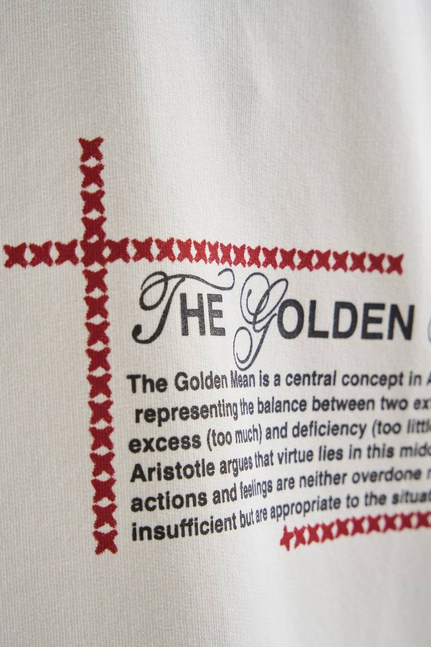 Men's Boxy Fit Short Sleeve T-Shirt in Ecru Soft Cotton