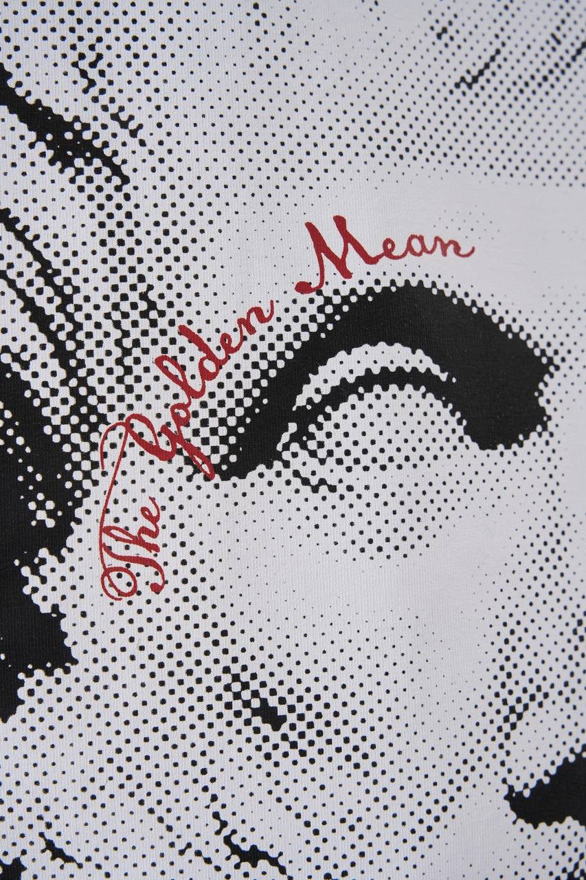 Men's Boxy Fit Short Sleeve T-Shirt in Ecru Soft Cotton