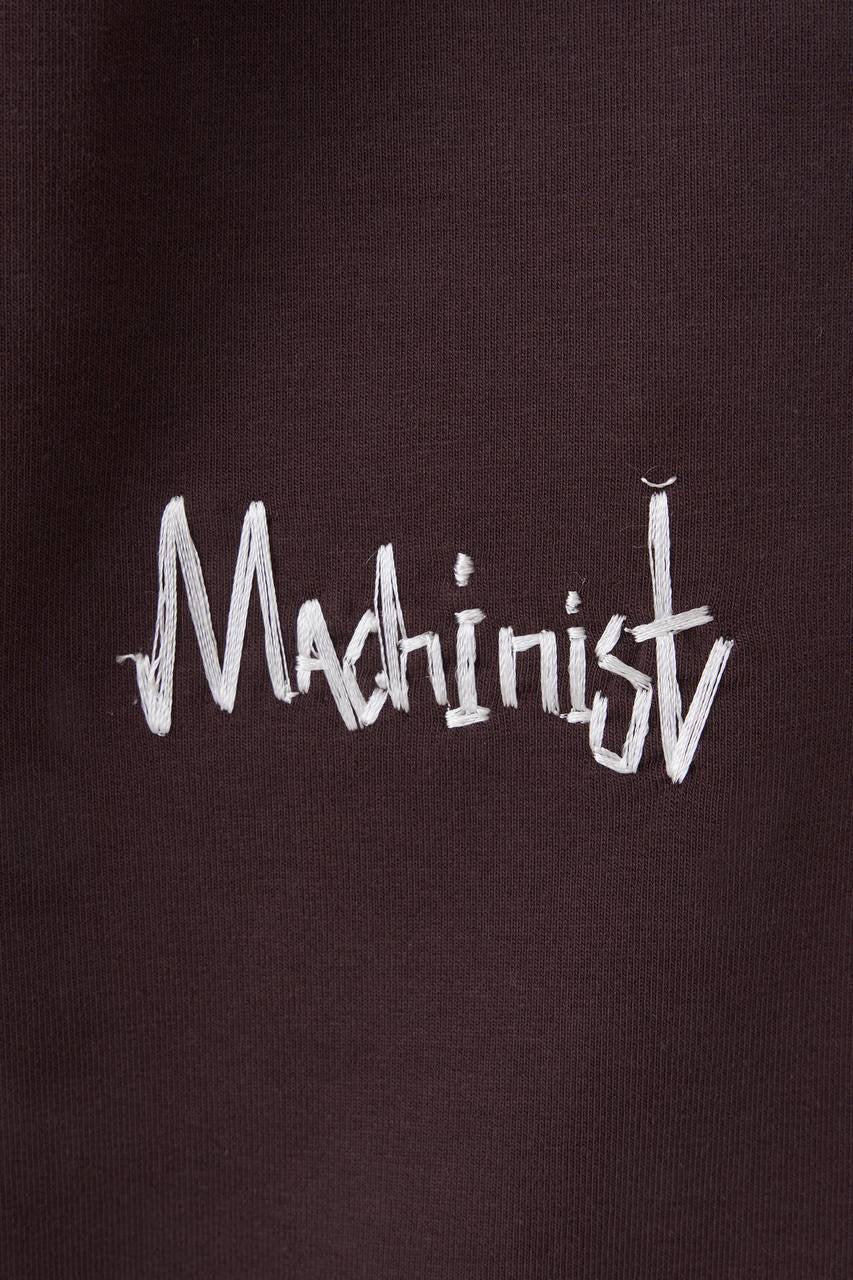 Men’s Boxy Fit Short Sleeve T-Shirt in Soft Cotton – Brown