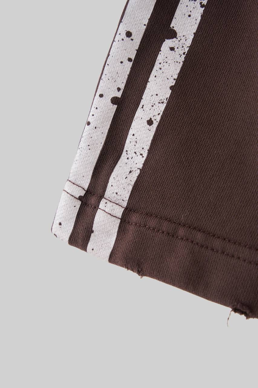 Men’s Boxy Fit Distressed Short Sleeve T-Shirt in Soft Cotton